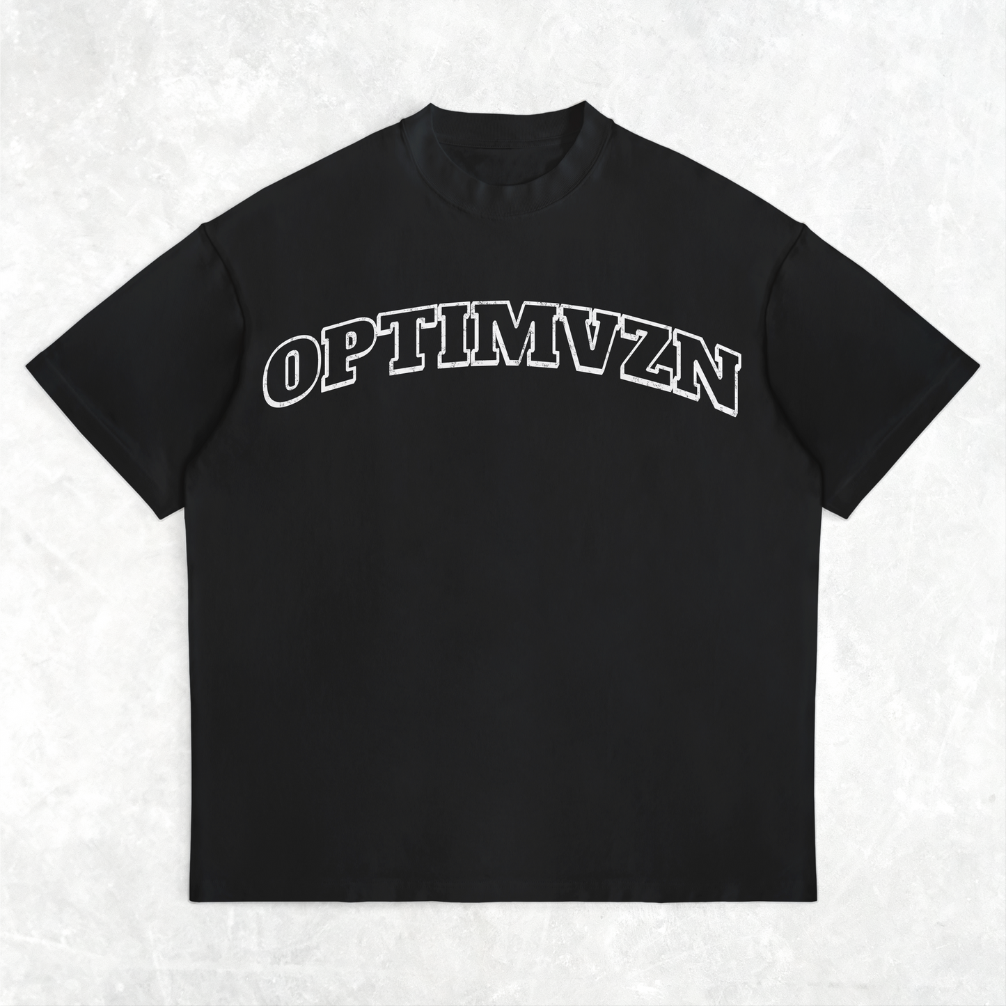 'OPTIMVZN LOGO' Oversized T-Shirt